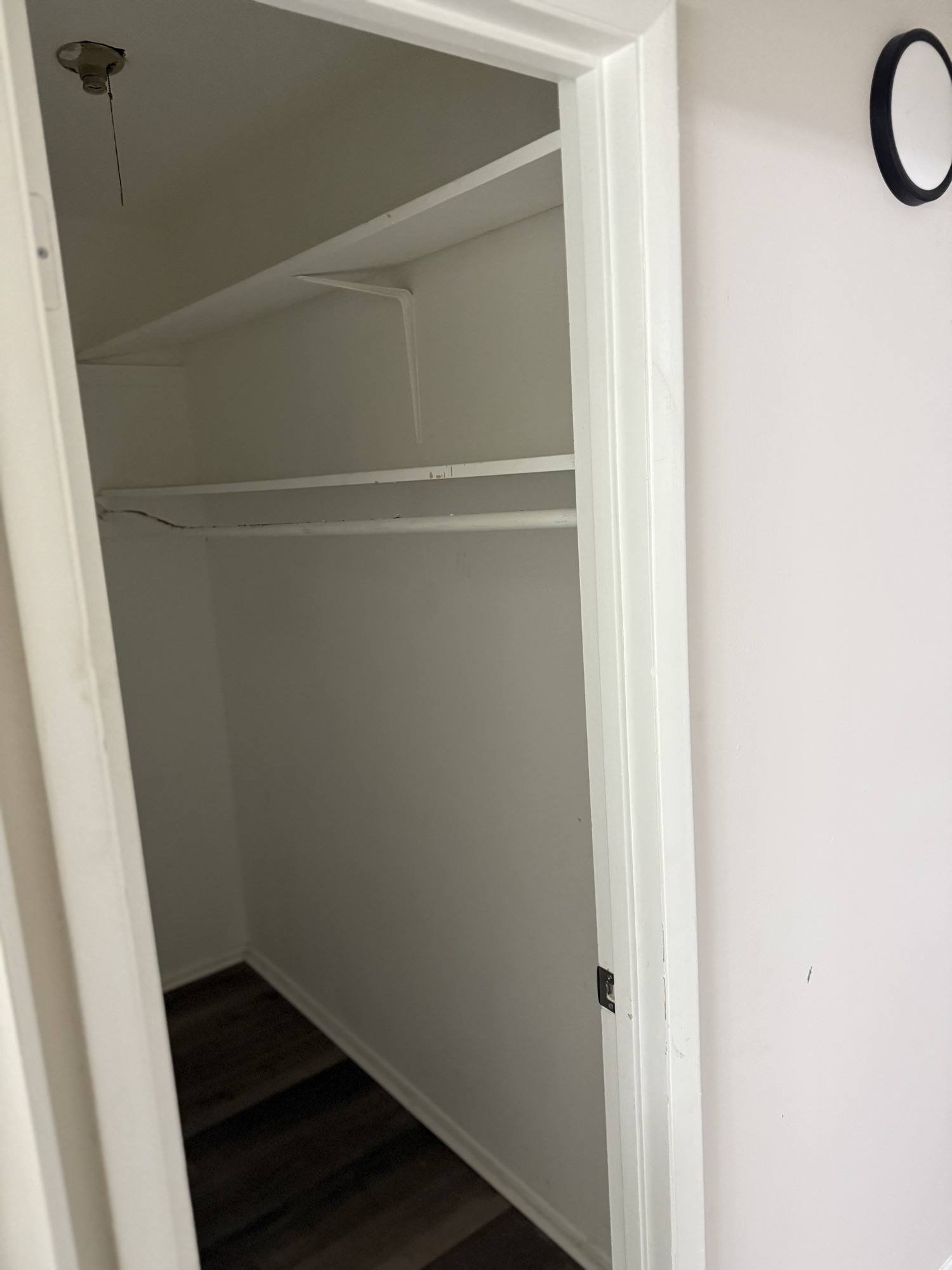 Spacious closet